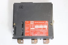 SQUARE D 8903PBQ11B 100A 3-POLE LIGHTING CONTACTOR 120/208V