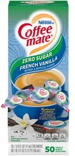 Nestle Coffee mate Coffee Creamer, Sugar Free French Vanilla, Liquid Creamer ...