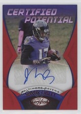 2018 Certified Potential Signatures Mirror Red 29/75 Jordan Lasley Auto 7qg