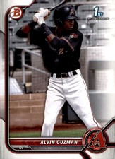 2022 BOWMAN 1st PROSPECTS #BP-18 ALVIN GUZMAN ROOKIE RC ARIZONA DIAMONDBACKS MLB