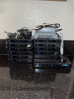 LOT 11 Direct TV Receivers H25-100+Cords/Remotes/antennas/Swimmers/Home adapter 