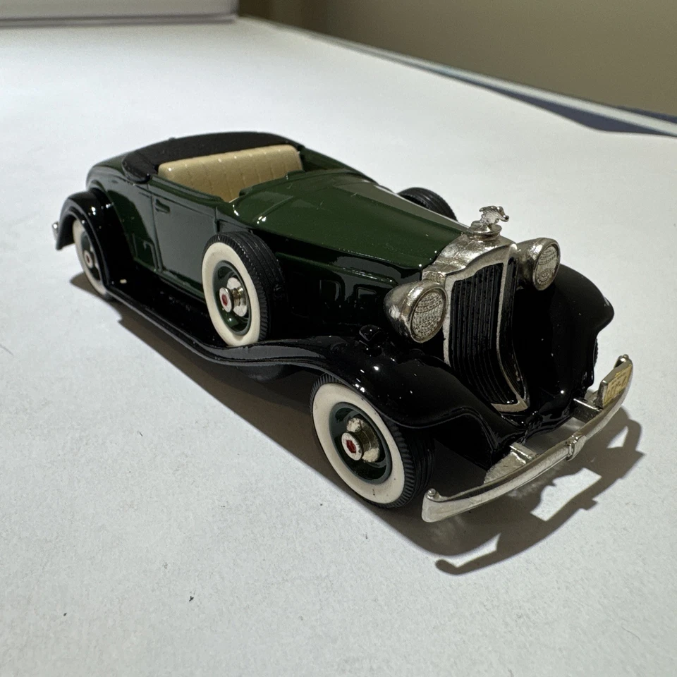 Brooklin BRK6A 1932 Packard Light Eight convertible cupé verde 1:43 Foto 2 de 4