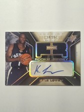 2006-07 SPx Rookie Jersey Auto  Kyle Lowry #140 SPECTRUM  #/25