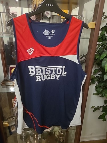 1990's Bristol Rugby Club Training Jacket And Vest Belonging To Joel Pearson - Picture 6 of 7