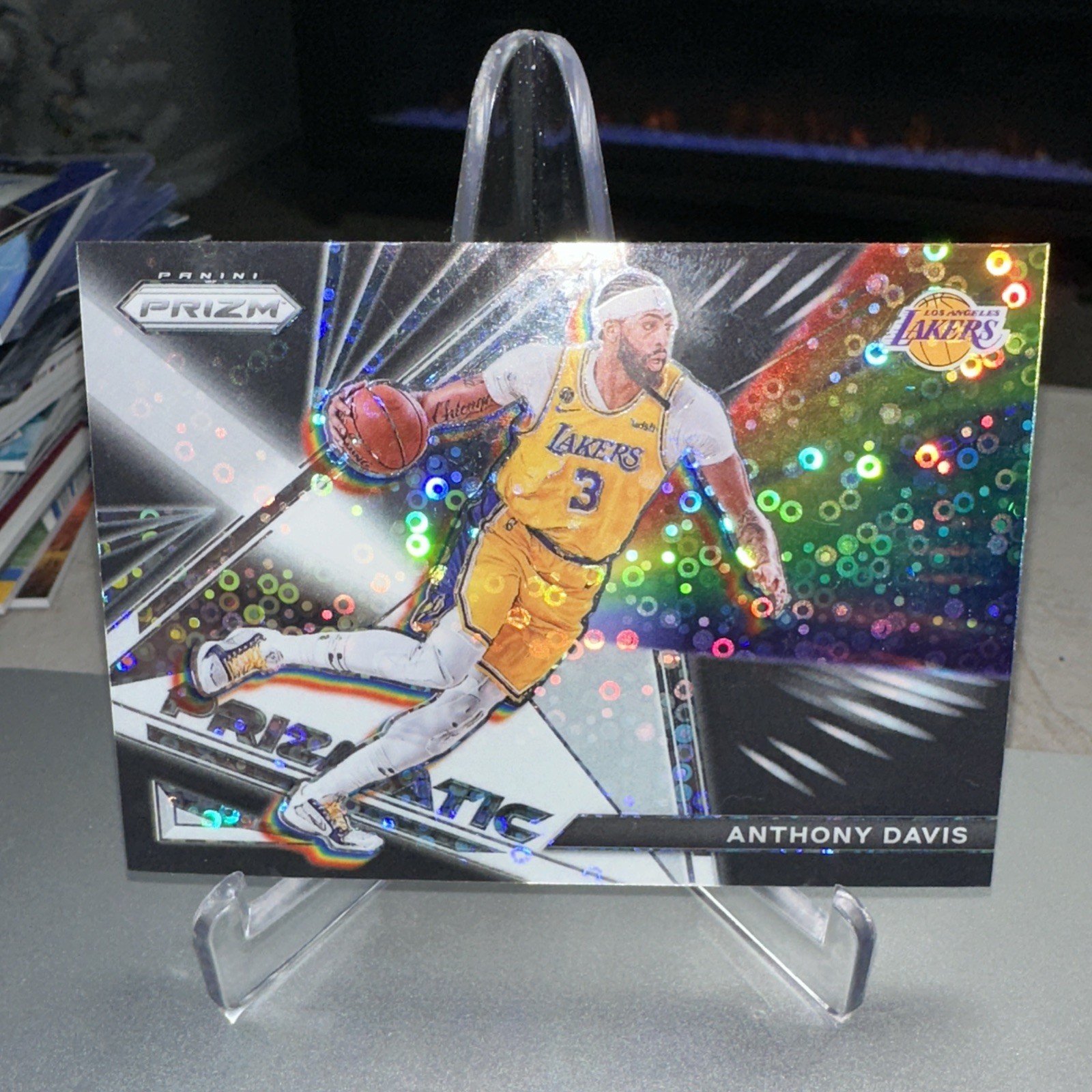 2021-22 Panini Prizm - Prizmatic Anthony Davis #21 Fast Break Prizm