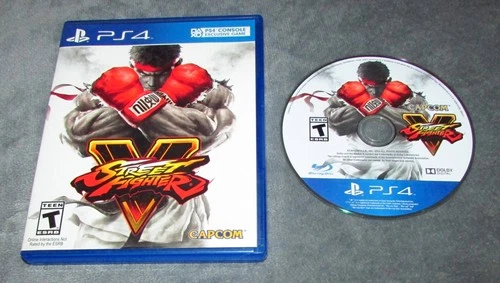 Street Fighter V for Playstation 4 PS4 Fast Free Shipping
