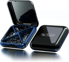 Compact Waterproof Pill Organizer - Travel-Friendly Daily Medicine Holder