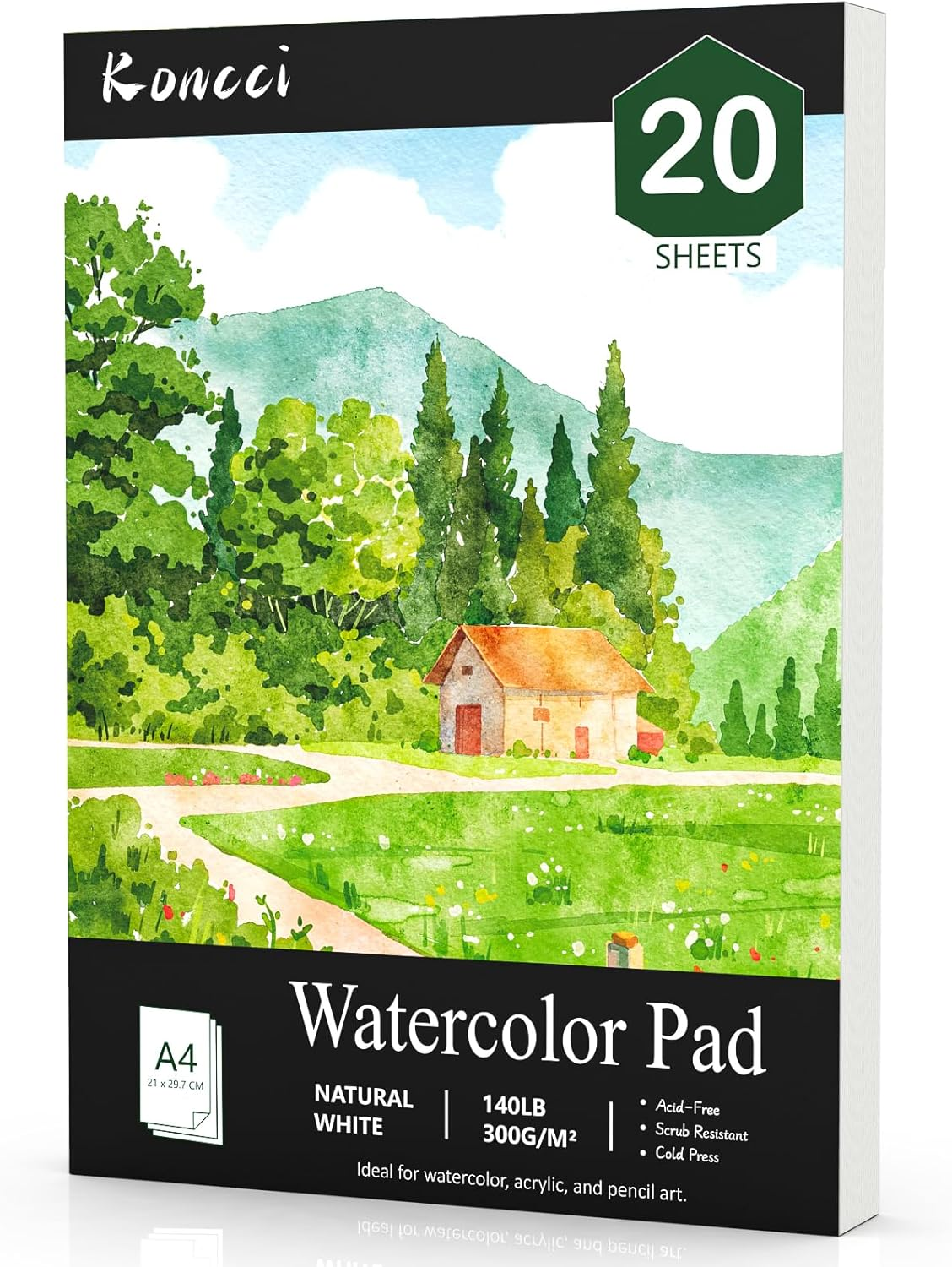 Watercolor Paper Pad (8.3