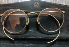 Vintage Hi Bo 1/10 12k Gold Filled Glasses With Case