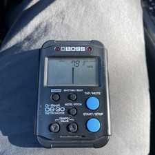 BOSS Dr. Beat DB-30 Pocket-Size Metronome w/ Rhythm Patterns - Black