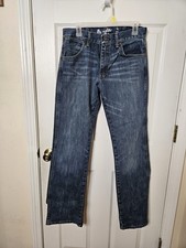 Wrangler Retro Relaxed Boot Jeans Mens 30x34 Blue Western Straight Leg