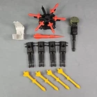 Vintage 1988 GI Joe Rolling Thunder Missile Carousel Cannon Gun Parts lot