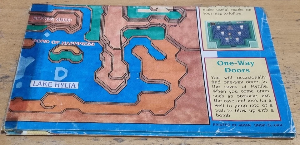 The Legend Of Zelda A Link To The Past for Super Nintendo SNES Boxed With Map - Image 4 of 4