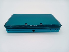 Nintendo 3DS Aqua Blue Handheld System with Box Charger &ndash; Excellent Condition