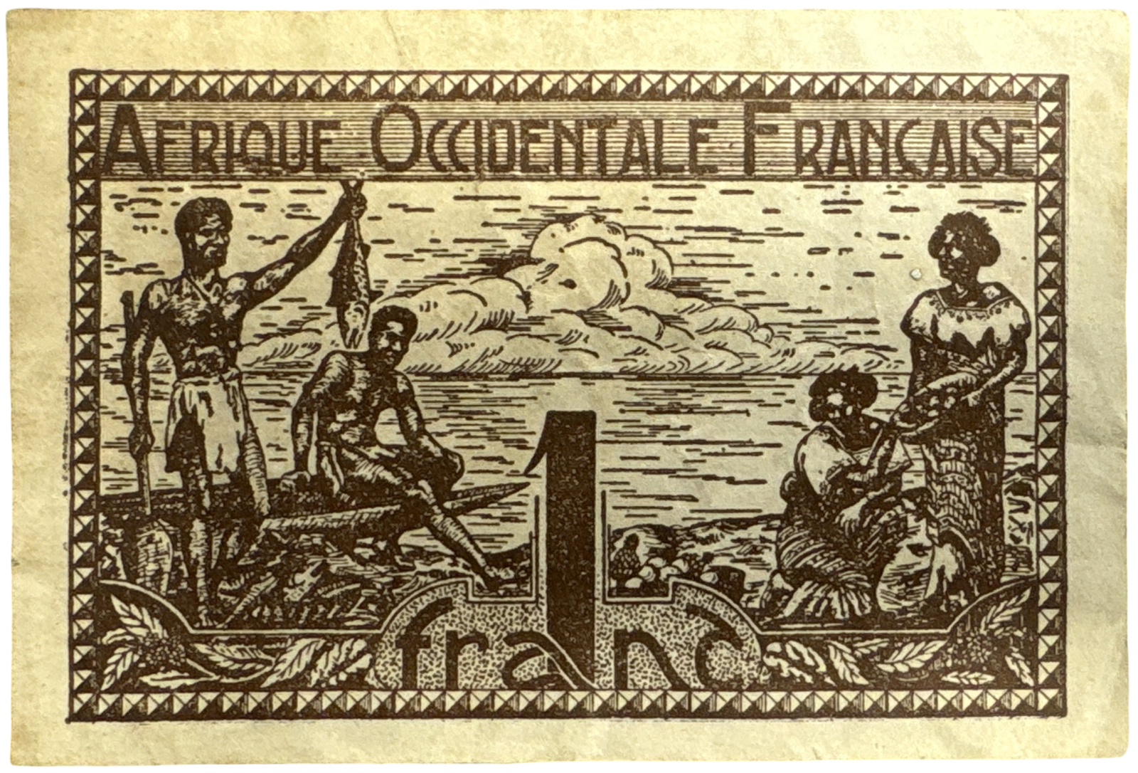FRENCH WEST AFRICAN BANK NOTES - CHOICE OF STYLE & NOTE -FRENCH WEST ...