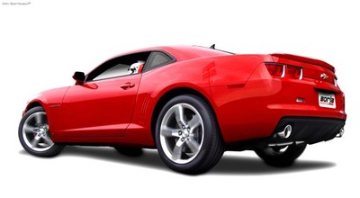 Borla Edelstahl Sportauspuffanlage ab Kat Chevrolet Camaro V6 2010-13 je 89mm