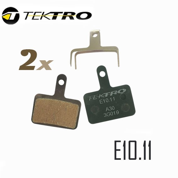 Tektro E10.11 BremsbeläGe – Original FüR Auriga Gemini Draco Dorado Mtb Trekking-image