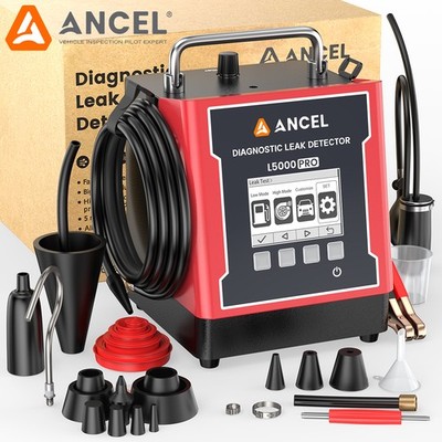 ANCEL L5000 PRO LCD EVAP Smoke Tester Machine Automotive Leak Detection Tool Kit