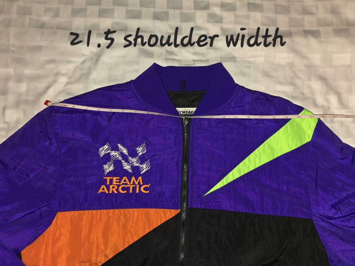 ジャケット・アウター 80s 90s eurovintage 2 In 1 Vintage 90s Team Arctic Cat Racing ZR Jacket Snowmobile Zip