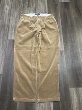 vintage polo ralph lauren cordory pants, khaki 38x32, andrew pant