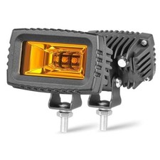 3" LED Pods 20W Flood Beam Fog Lights - Offroad Chase - Amber