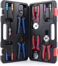 12pcs Deutsch Crimp Tool Kit Weather Pack Crimpers Close Barrel Open Barrel Cr 12pcs Deutsch Crimp Tool Kit Weather Pack Crimpers Close Barrel Open Barrel Cr