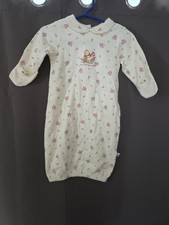 Walt Disney Collection 0-6 Mos Pooh Roo VTG Sleep Gown  Just Being Sweet  