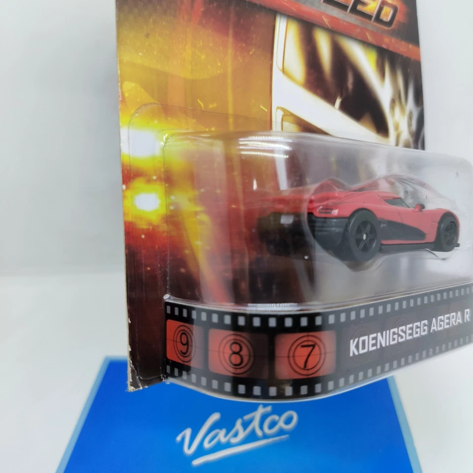 2013 Hot Wheels Retro Entertainment Need For Speed Koenigsegg Agera R BDT86 - Image 4 of 4