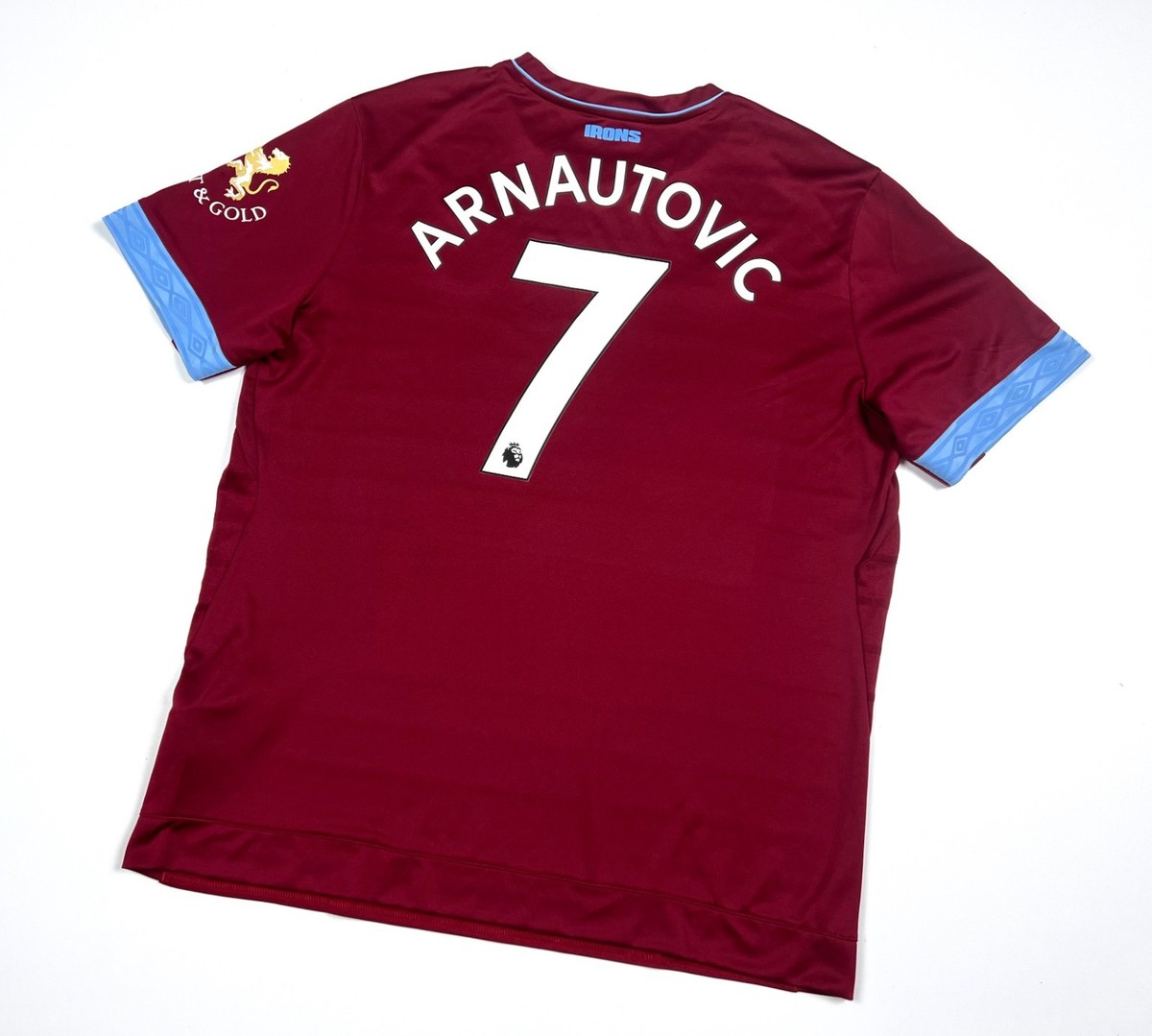 West Ham United 2018-2019 #7 ARNAUTOVIC Home Football Jersey Shirt