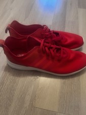 adidas Damen Sneaker Rot Weiß EU 41 1/3 Low ...