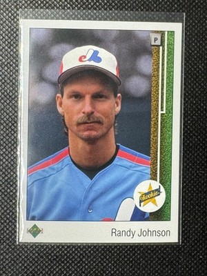 1989 Upper Deck - Star Rookie Randy Johnson #25 (RC)