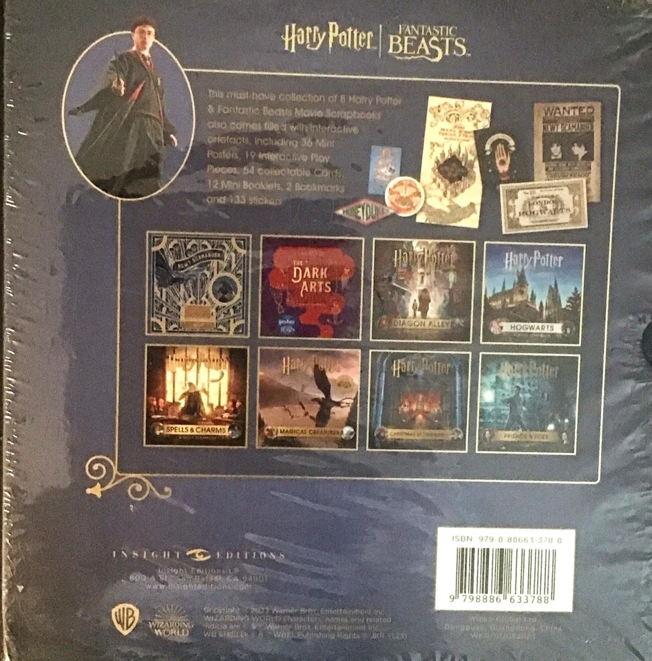 Harry Potter Fantastic Beasts Movie Scrapbook 8 Book Collection - Brand NEW - Image 3 of 3