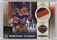 2024 SP Game Used 2023 Heritage Classic Fabrics 31/35 Connor McDavid Patch tf4