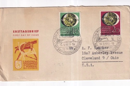 Germany B318-19 First Day Cover
