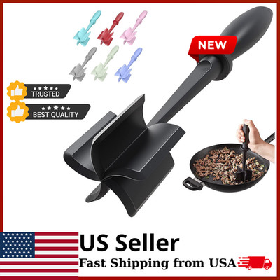 Meat Chopper, Hamburger Grinder, Premium Heat Resistant Smasher for Ground Beef*