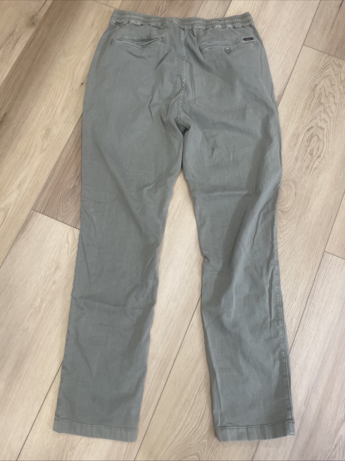 Faherty Essential Drawstring Pants Grey Relaxed C… - image 6