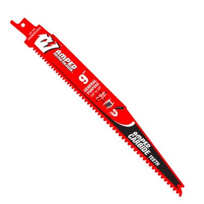 Diablo Tools, 9in. 6/9TPI AMPED Carbide Recip. General Purp. 3pk, Included
