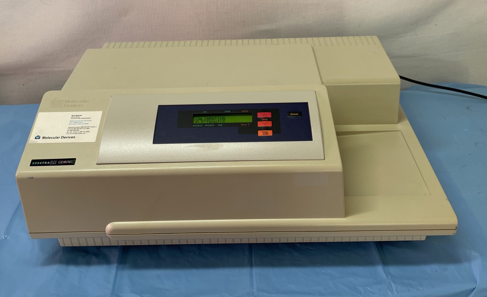 Molecular Devices Spectra Max Gemini XS Micro Plate Fluorometer Plate reader