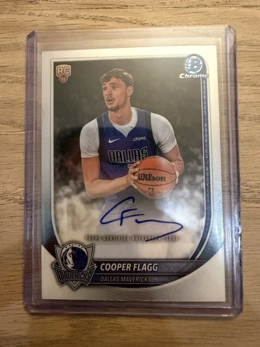 2025-26 Topps Bowman Rookie Autographs Cooper Flagg #TCAR-CF (AU, RC)
