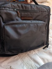 JuJuBe Eco Collection Black BFF Backpack Messenger Travel Bag Diaper Baby Tote