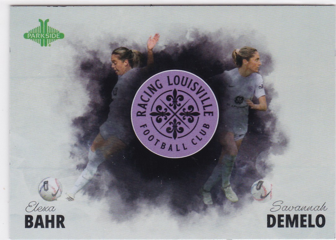 2024 Parkside NWSL Volume 1 Teammates TM-13 BAHR/DEMELO
