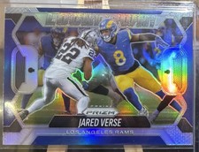2025 Panini Prizm Jared Verse #16 Lockdown! Insert Los Angeles Rams Football