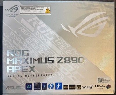 ASUS ROG MAXIMUS Z890 APEX Gaming Desktop Motherboard Intel Z890 DDR5