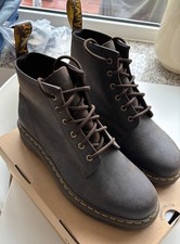 Dr. Martens, Crazy Horse Lederstiefelette, dunkelbraun, Größe 44