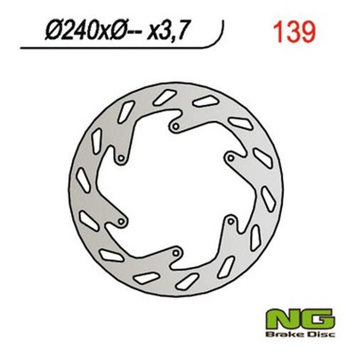 NG Bremsscheibe vorne FÜR KTM GS/EGS/LC4 (240x-x3.7)