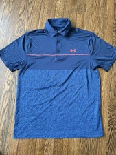 Under Armour Mens Golf Playoff Polo Medium Navy