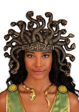 Serpentine Medusa Costume Crown