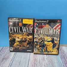 History Channel: Civil War A Nation Divided Secret Mission Lot PlayStation 2 