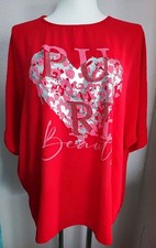 Hübsches Shirt Bluse Herz