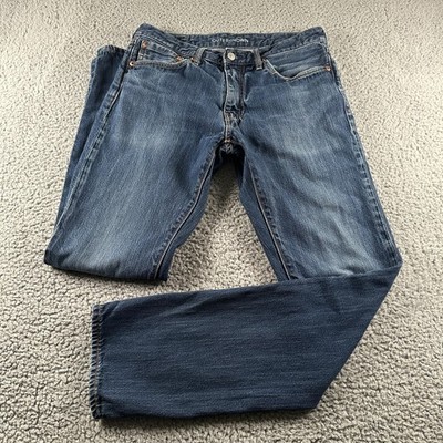 Levis Outerknown 511 Jeans Mens 33x34(32x32 Fit)Blue Slim Straight Medium Wash